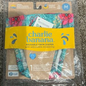 NWT Charlie Banana Reusable Swim Diaper M